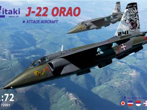 J-22 ORAO Single-Seat Attack Aircraft in 1/72 scale