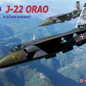 J-22 ORAO Single-Seat Attack Aircraft in 1/72 scale