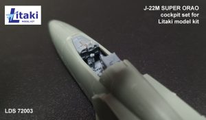 LDS 72003 cockpit set for J-22M SUPER ORAO litaki model kit
