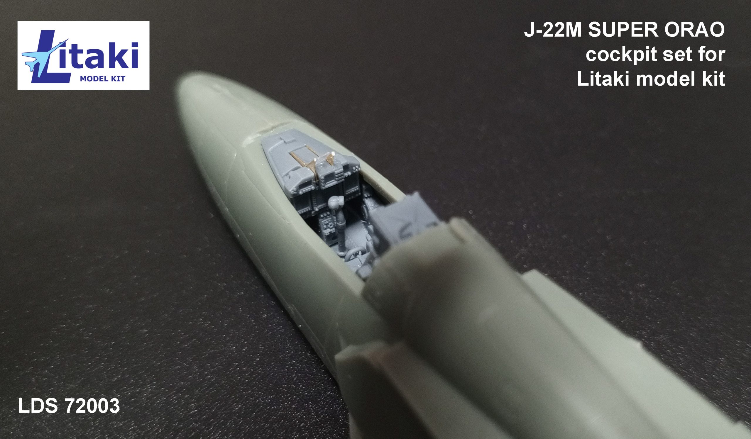 LDS 72003 cockpit set for J-22M SUPER ORAO litaki model kit