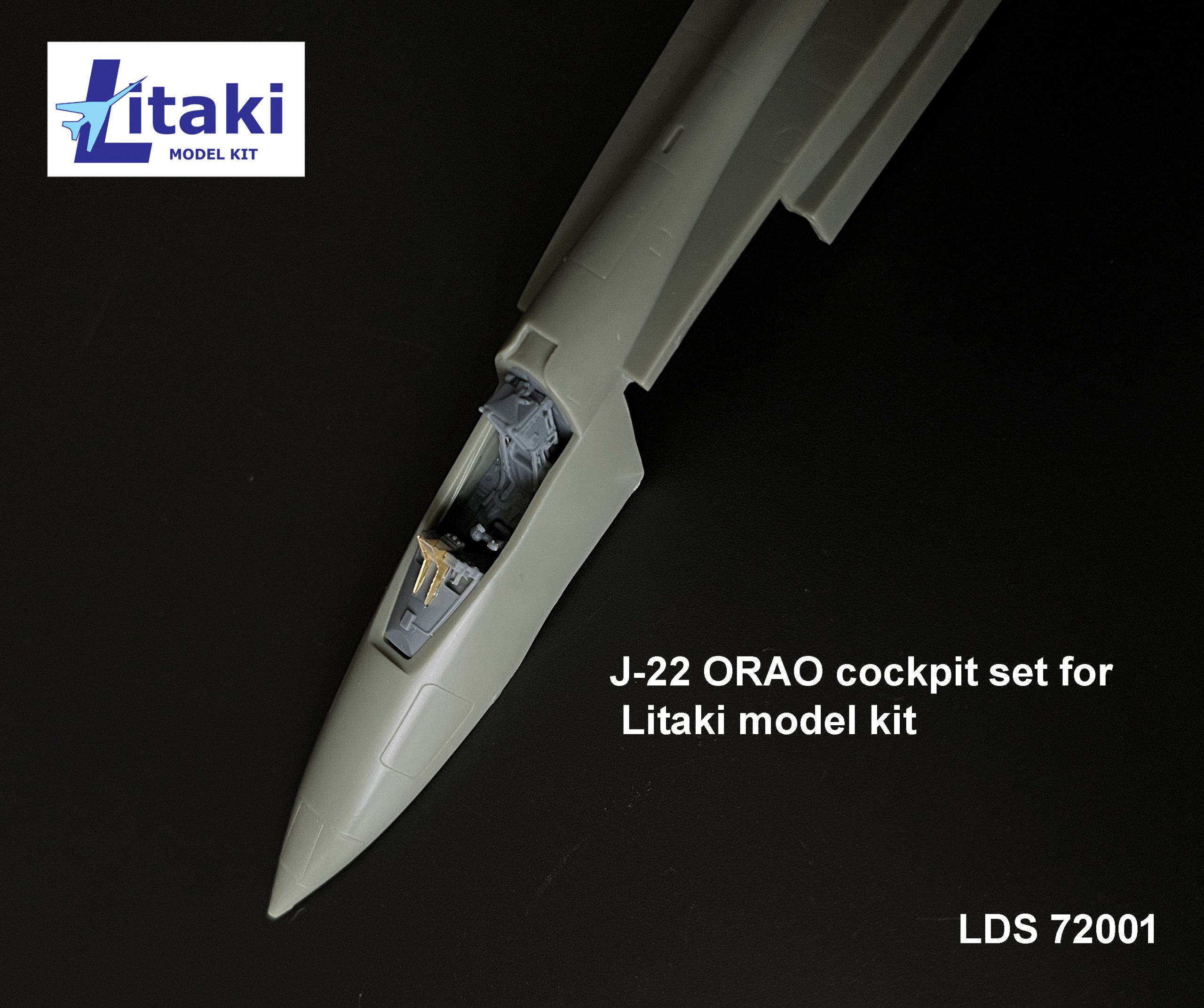 LDS72001 cockpit set for J-22 ORAO litaki model kit - Image 2