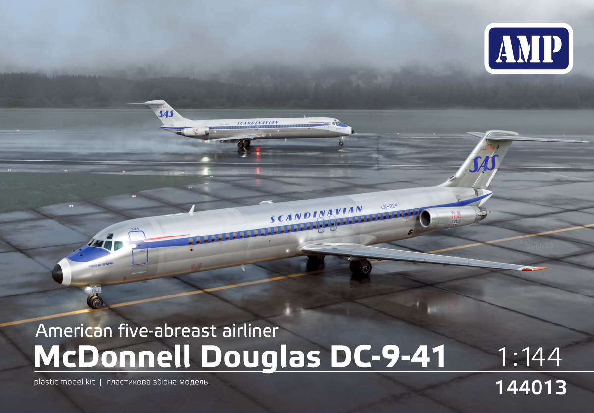 AMP 144-013	Douglas Dc-9 /40 SAS, Swedeweys