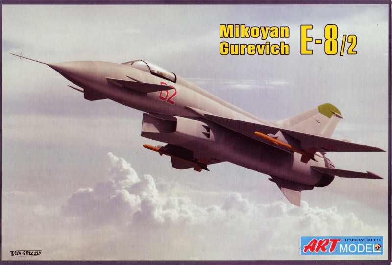 ART 7209  E-8/2 Mikoyan Gurevich experimental interceptor fighter