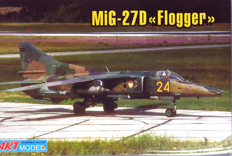 ART72016 MiG-27D “Flogger-D” fighter-bomber plastic model kit