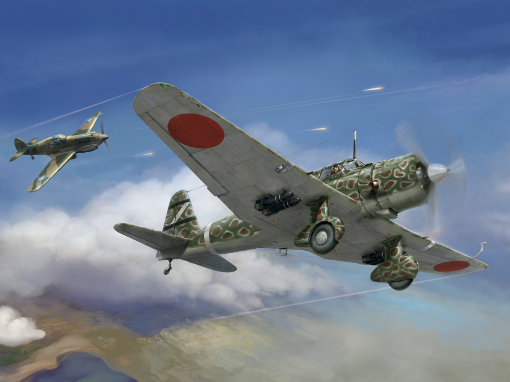 D5-04 IJA Type 99 army assault plane Ki-51 “Sonia” 1/48