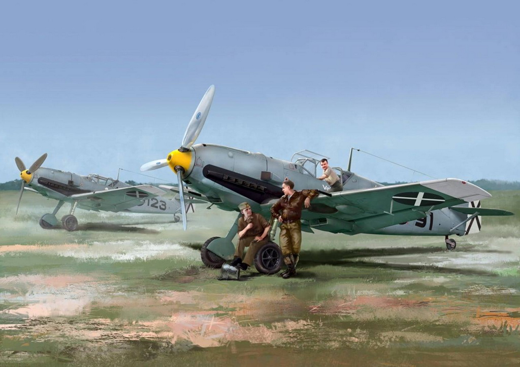 D5-09 MESSERSCHMITT Bf 109 E-1 and E-3 “Legion Condor” 1/48